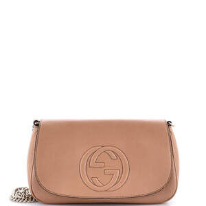 Gucci Soho Chain Crossbody Bag Leather #204582G11B